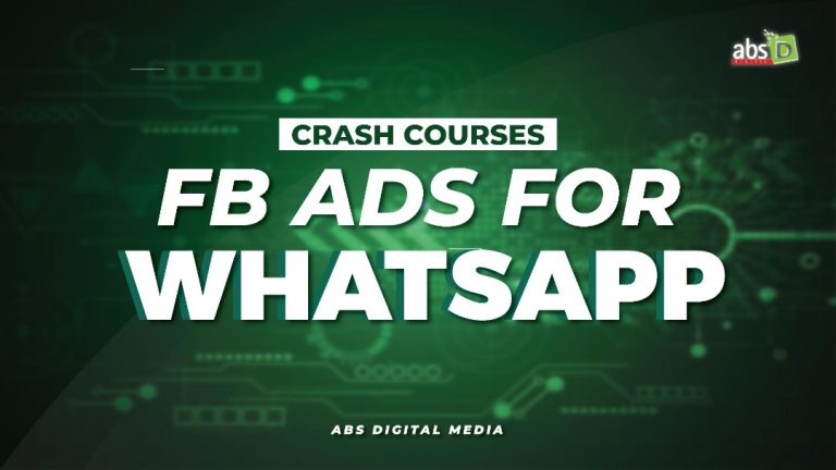 Crash Course FB Ads For Whatsapp