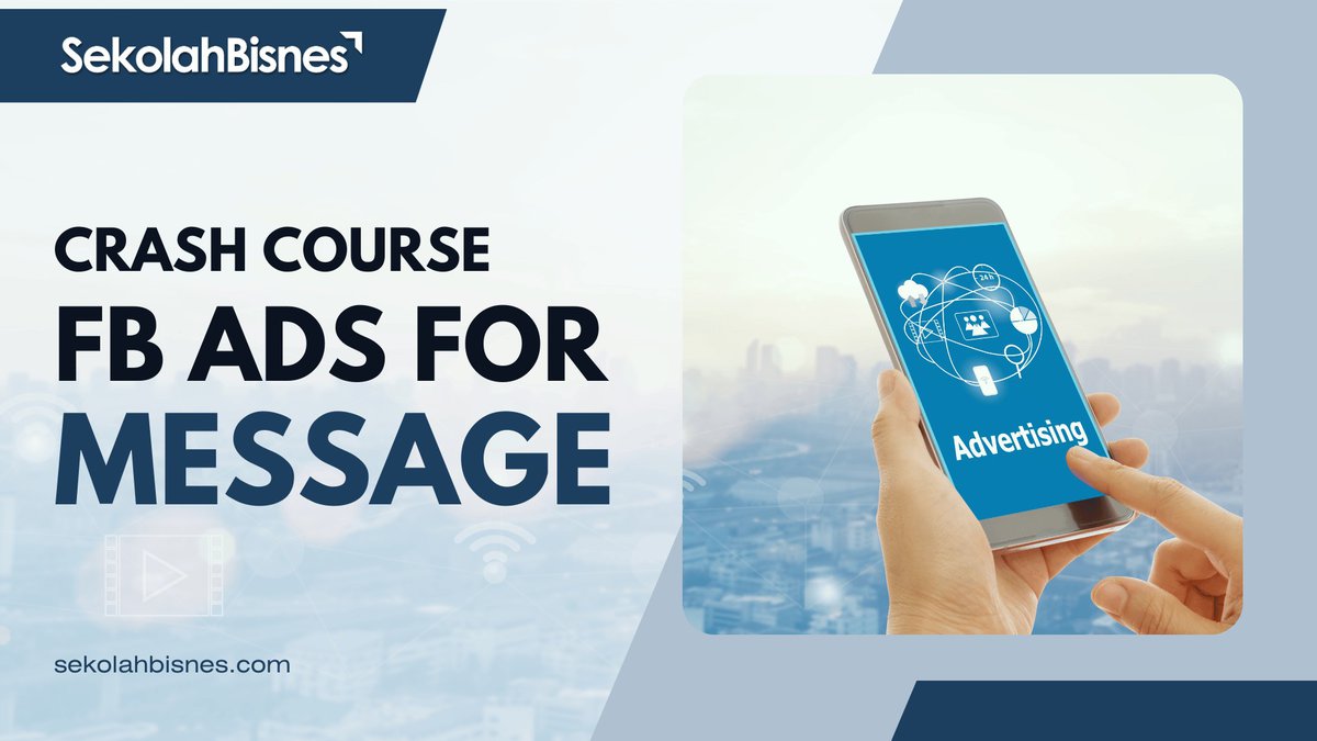 Crash Course FB Ads For Messages