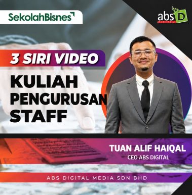 3 Siri Video Kuliah Pengurusan Staf