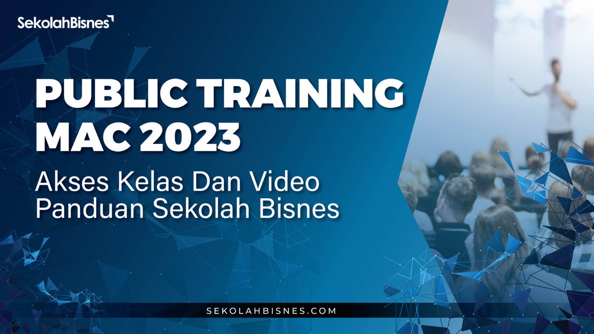 Public Training Mac 2023 (Pakej 3 Peserta)