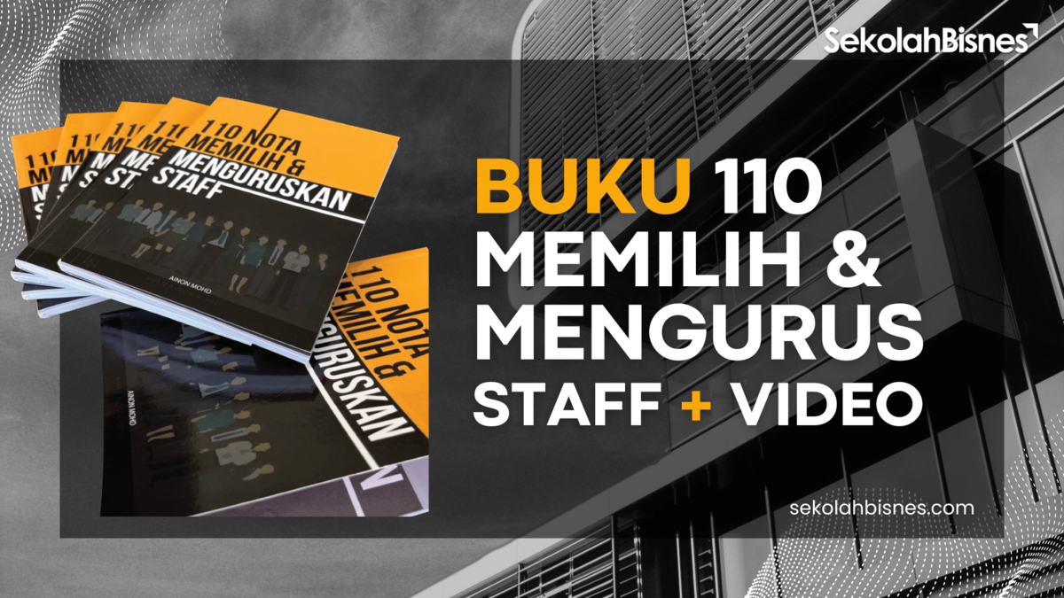 Buku 110 Memilih & Mengurus Staff + Video