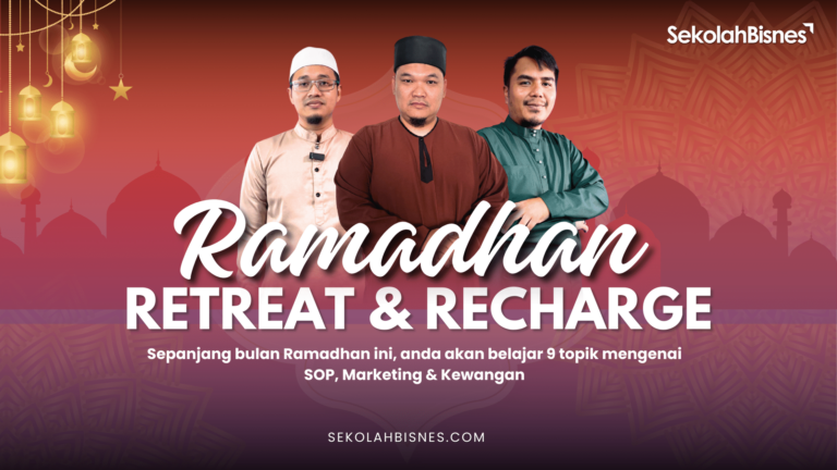 Program Ramadhan Retreat & Recharge (Pakej Ada Rakaman)