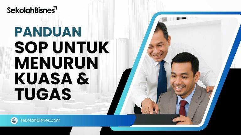 Panduan SOP Untuk Menurun Kuasa & Tugas