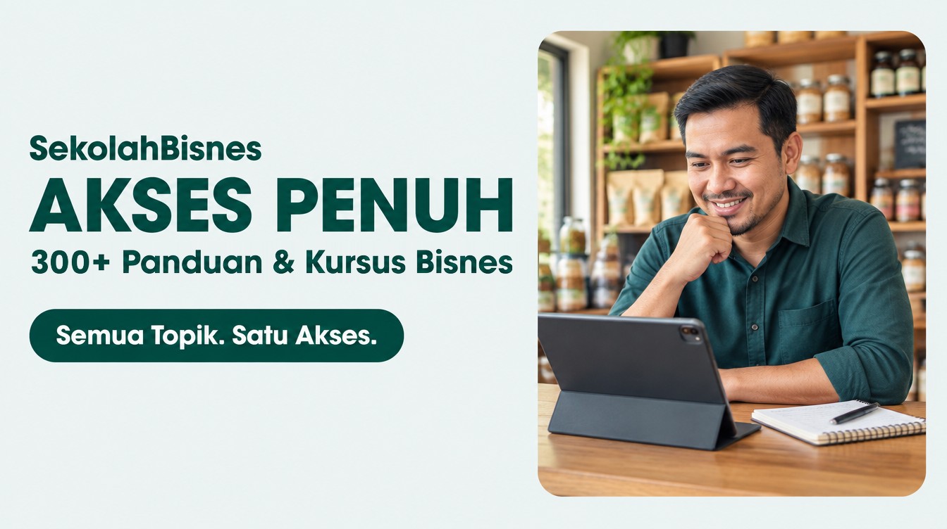Akses Penuh Sekolah Bisnes: 300+ panduan dan kursus bisnes