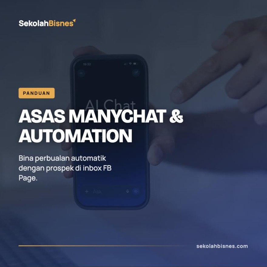 Asas Manychat dan Automation
